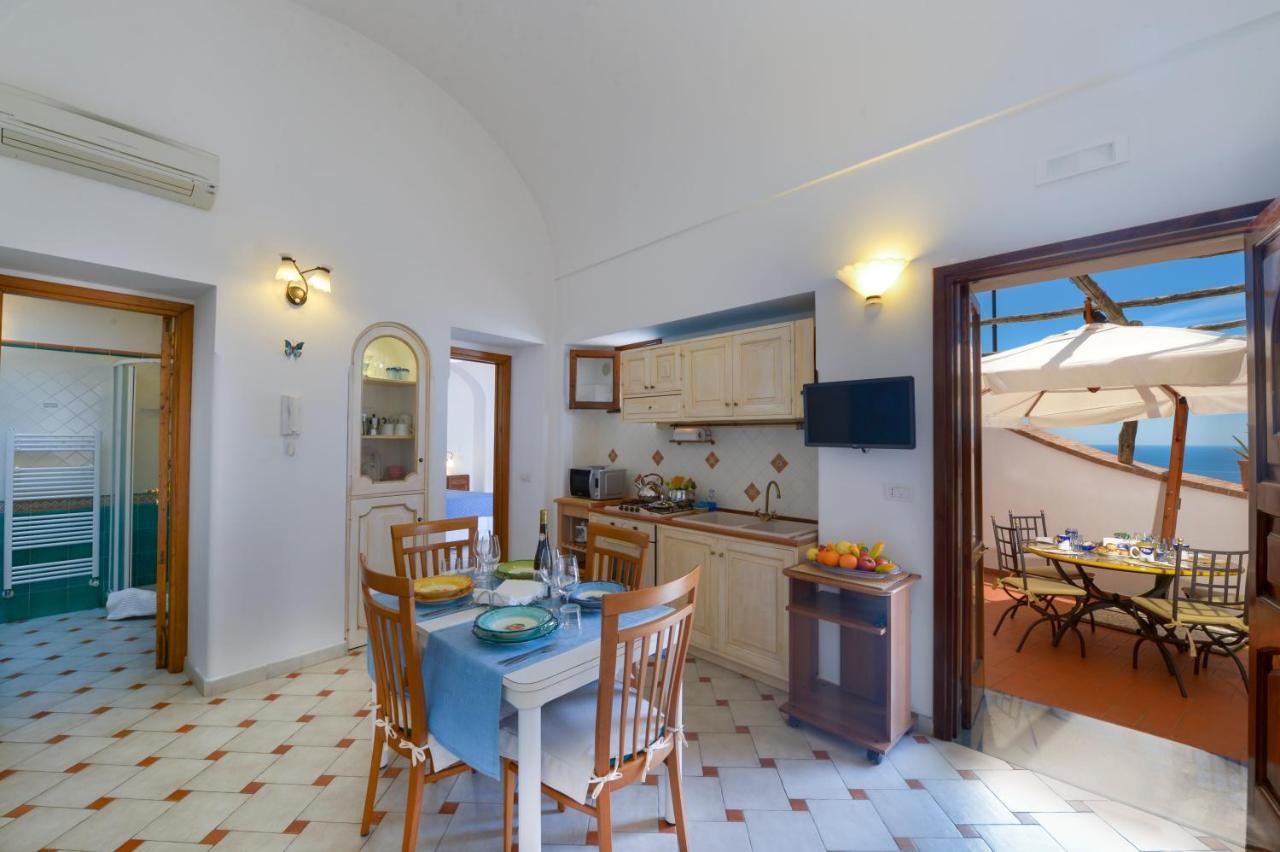 Casa La Verbena Praiano Exteriér fotografie
