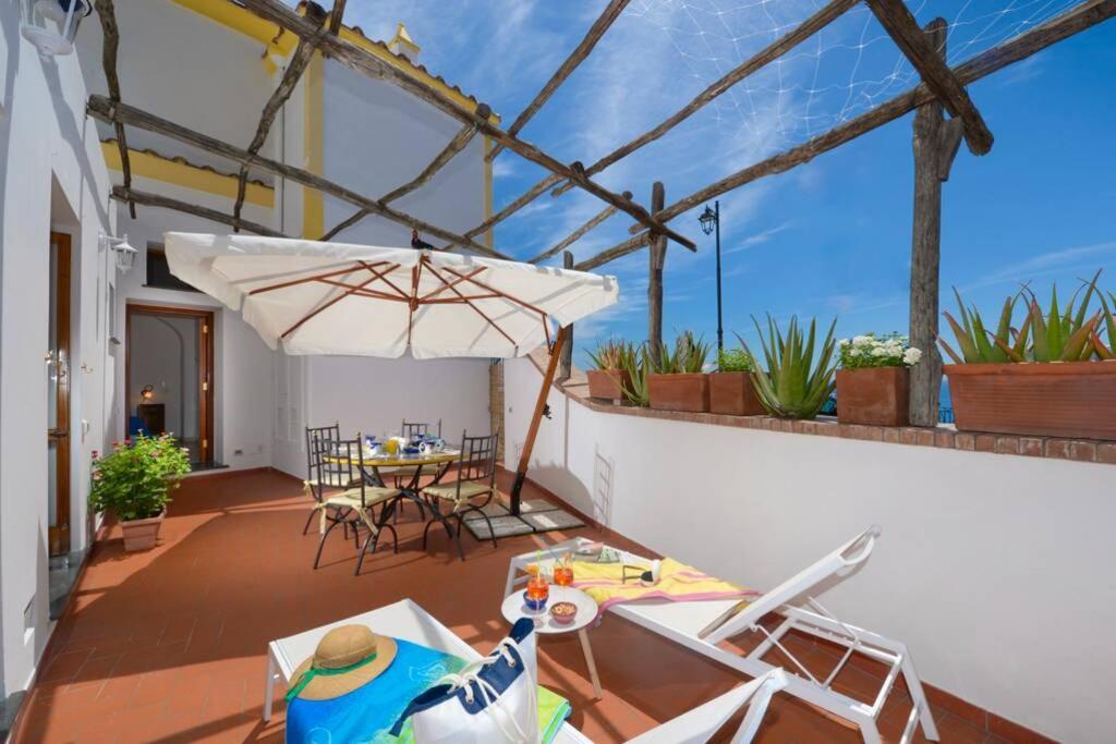 Casa La Verbena Praiano Exteriér fotografie